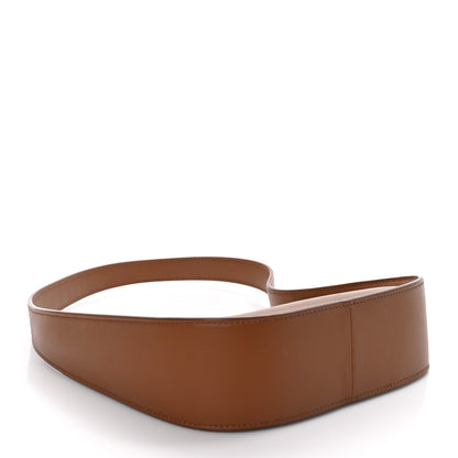 The Row Smooth Calfskin Half Moon Shoulder Bag Chestnut 4 of 8