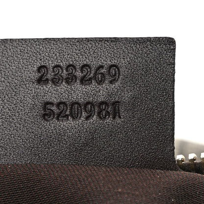 Gucci GG Supreme Monogram Belt Bag Dark Brown 7 of 9