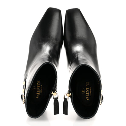 Valentino Garavani Nappa Rockstud 40mm Ankle Boots 37 Black 2 of 11