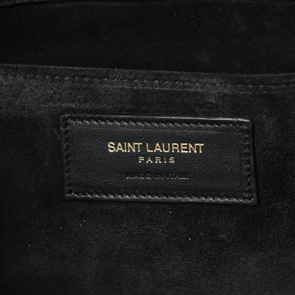 Saint Laurent Calfskin Classic Y Ligne Clutch Black 6 of 9