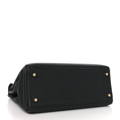 Hermes Togo Kelly Retourne 28 Black 4 of 11
