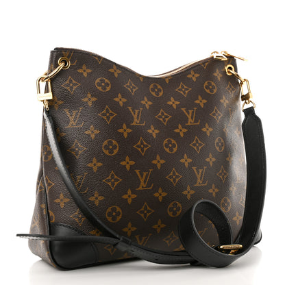 Louis Vuitton Monogram Odeon MM Black 3 of 13