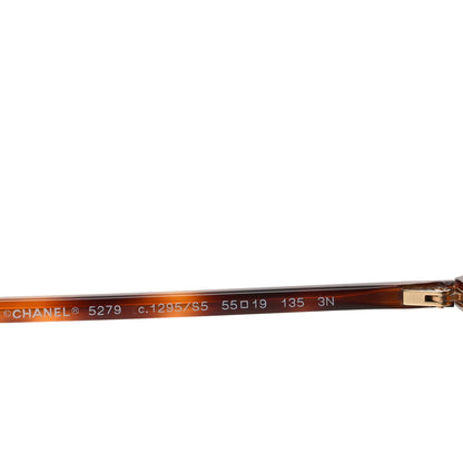 Chanel Acetate Round Sunglasses 5279 Tortoise 5 of 7