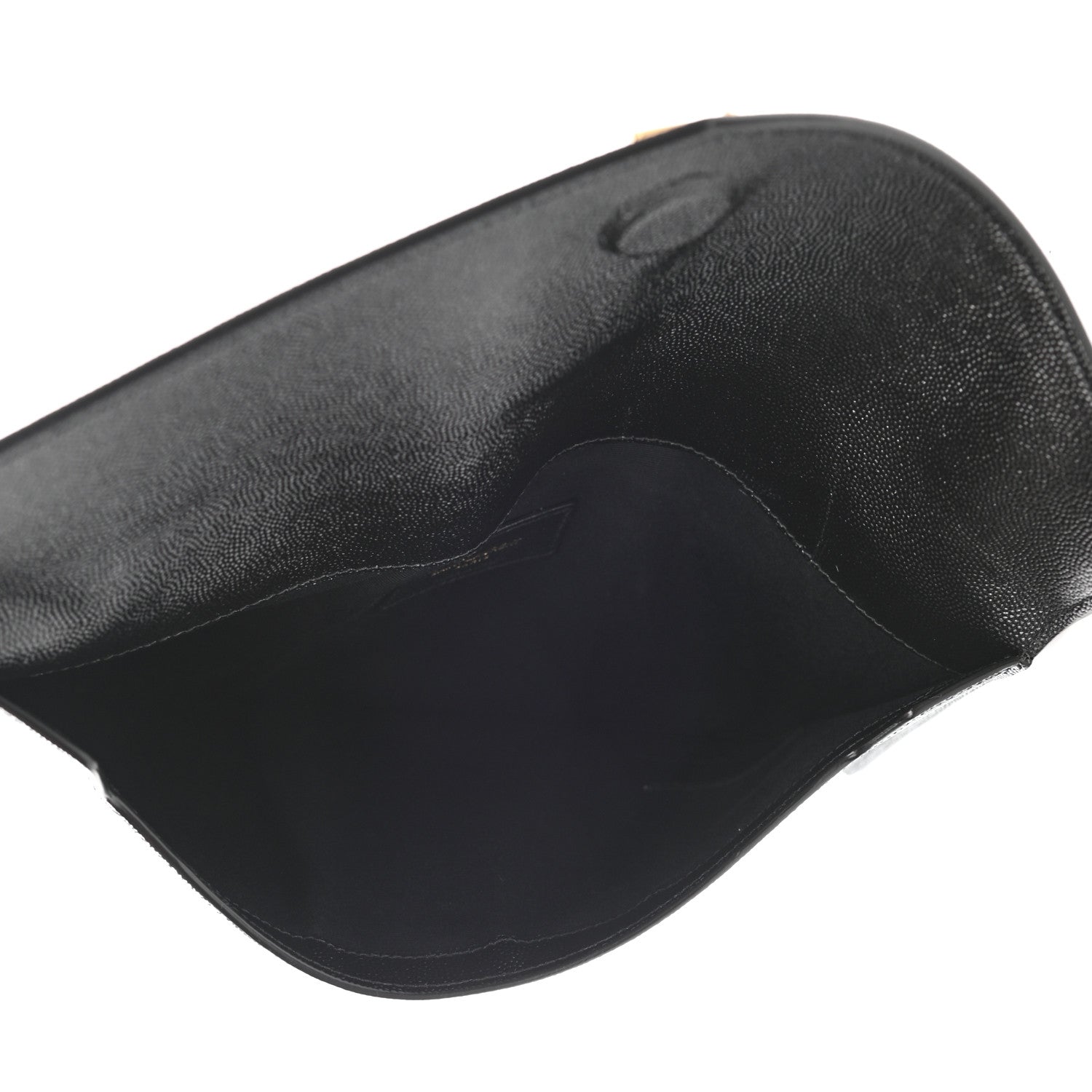Saint Laurent Grain De Poudre Uptown Pouch Black 5 of 10