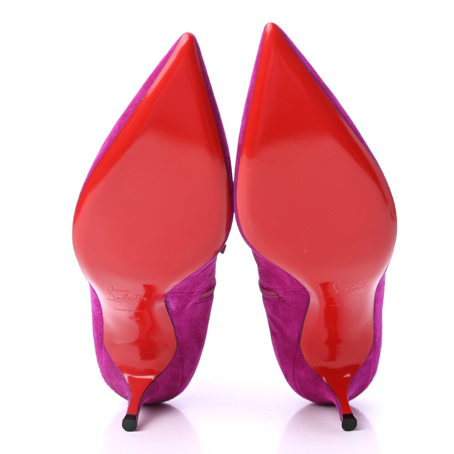 Veau Velours So Kate Booty 55 Ankle Boots 38 Bougainvillier