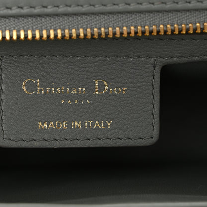 Christian Dior Calfskin Cannage Medium Caro Bag Ethereal Grey 6 of 11