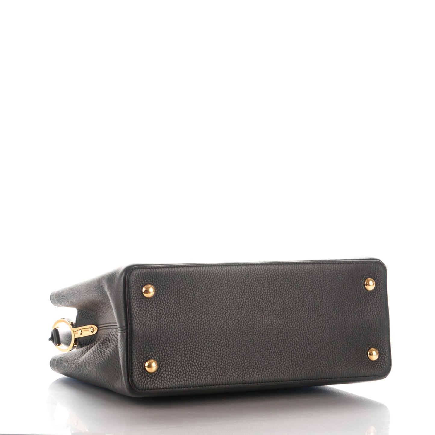 Taurillon Capucines MM Black