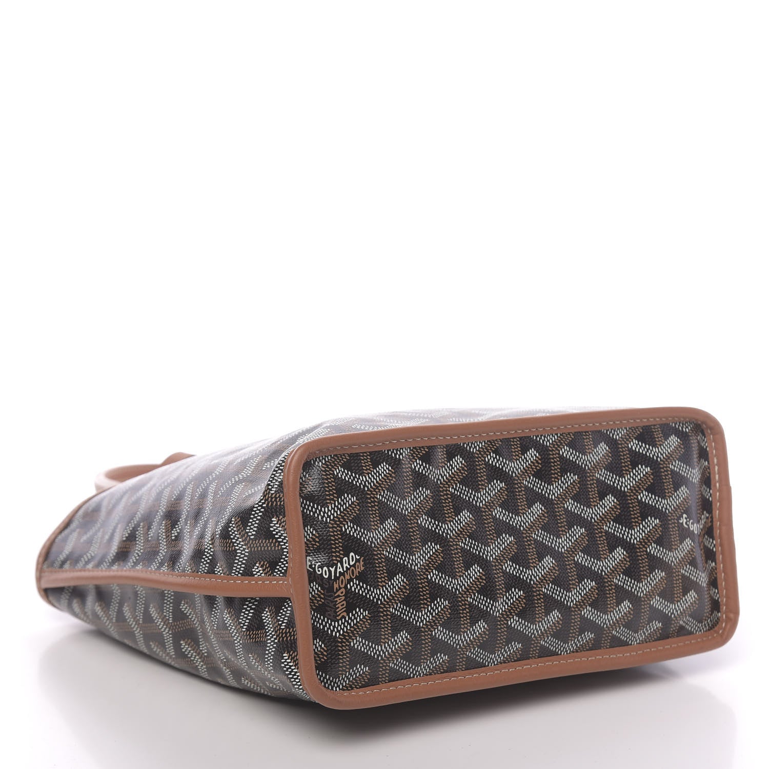 Goyard Goyardine Reversible Mini Anjou Black Gold 6 of 17