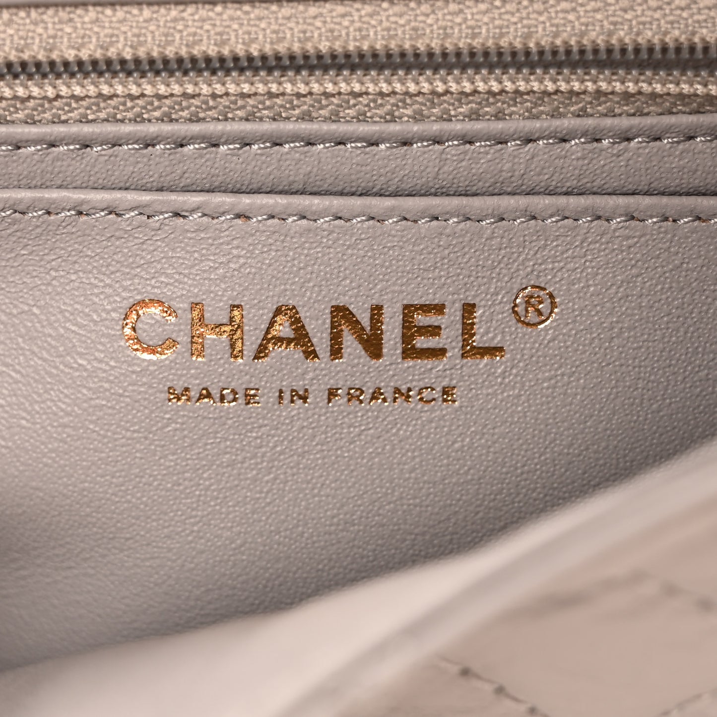 Aged Calfskin Quilted 2.55 Reissue Mini Flap Grey