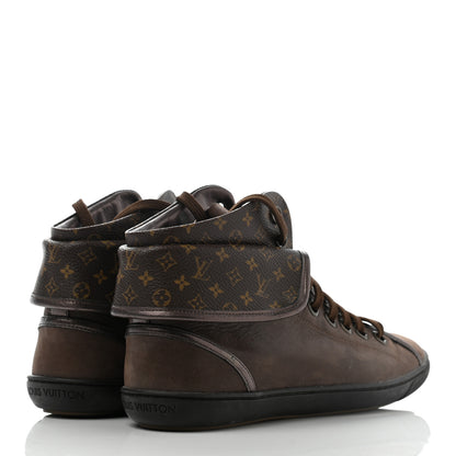 Louis Vuitton Calfskin Monogram Brea Sneaker 37 Brown 4 of 11