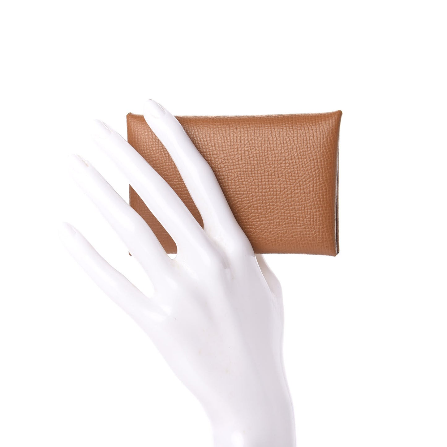 Epsom Calvi Card Case Gold
