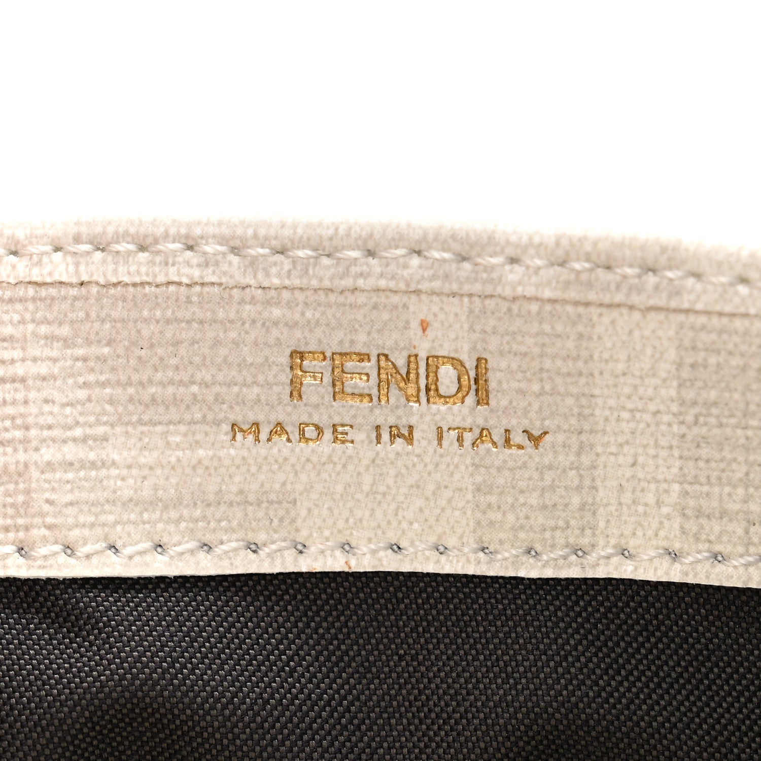 Fendi Glazed Fabric Vitello Liberty FF Logo Bikini Girls Inlay Continental Wallet On Chain Bianco Perla Multicolor 7 of 11
