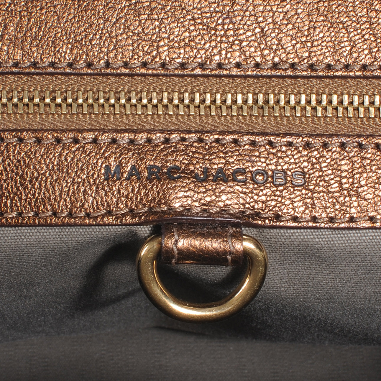 Quilted Leather Stam Bronze