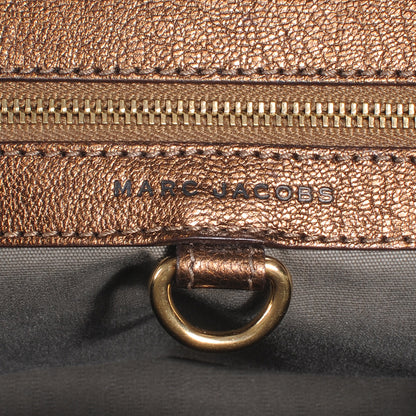 Marc Jacobs Quilted Leather Stam Bronze 6 of 7