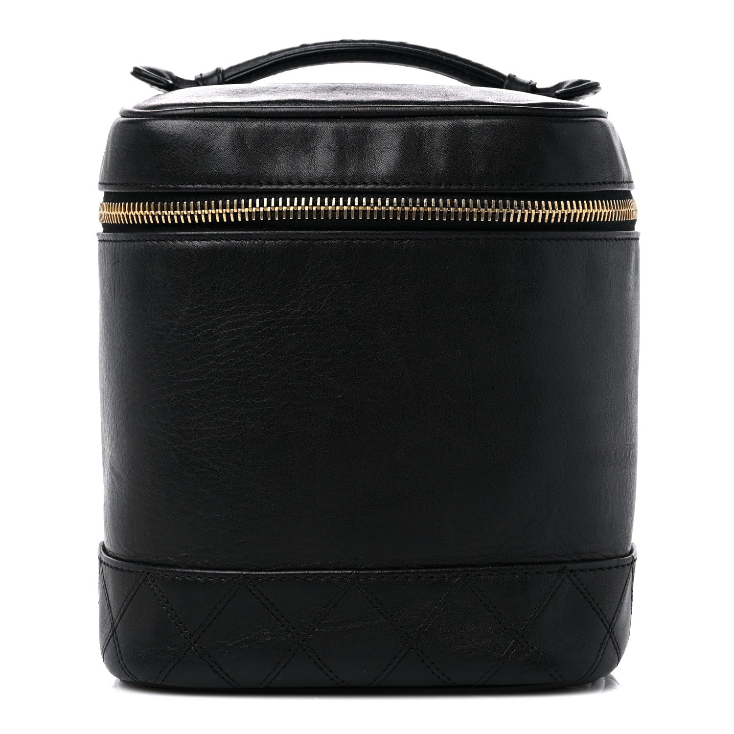 Chanel Lambskin Vanity Cosmetic Bag Black 1 of 15