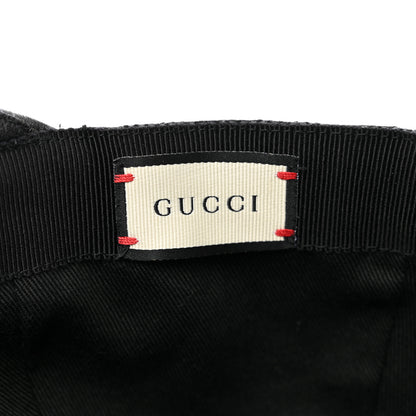Gucci Monogram Web Baseball Hat M Black 8 of 9