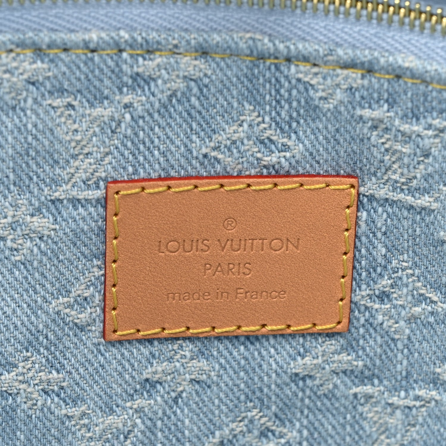 Louis Vuitton Monogram Washed Denim Let Go PM Sky Blue 6 of 9