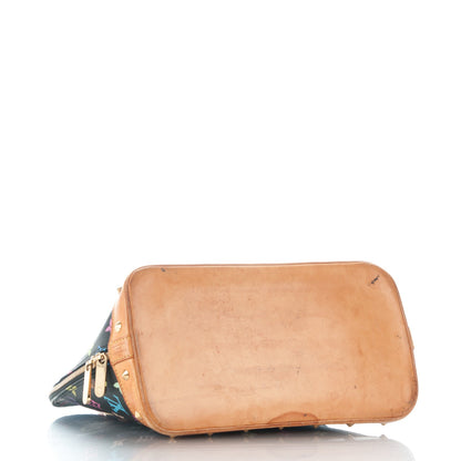 Louis Vuitton Monogram Multicolor Alma Black 4 of 12