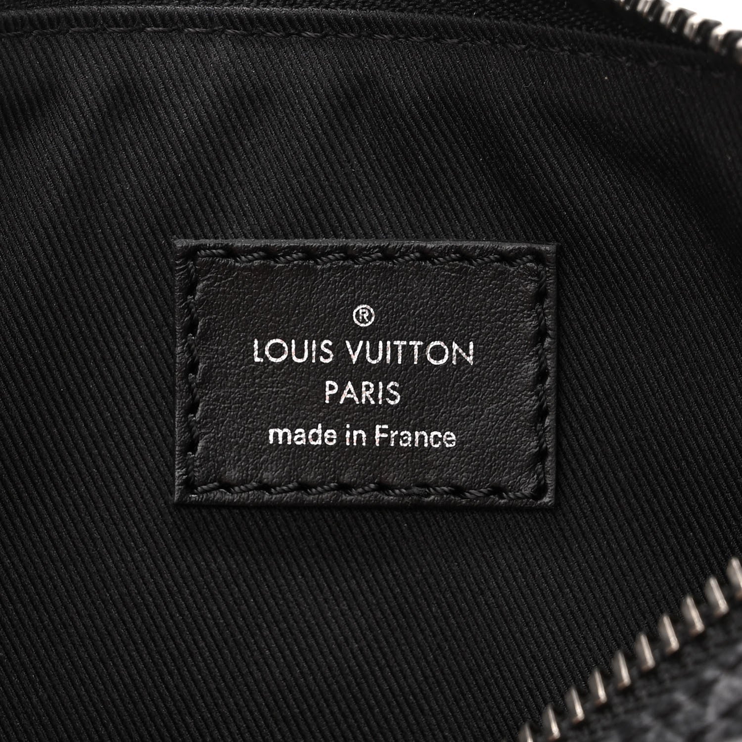 Louis Vuitton Reverse Monogram Eclipse Keepall XS Black 6 of 10