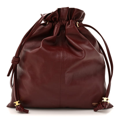 Celine Lambskin Small Crystal Pouch Syrah 1 of 10