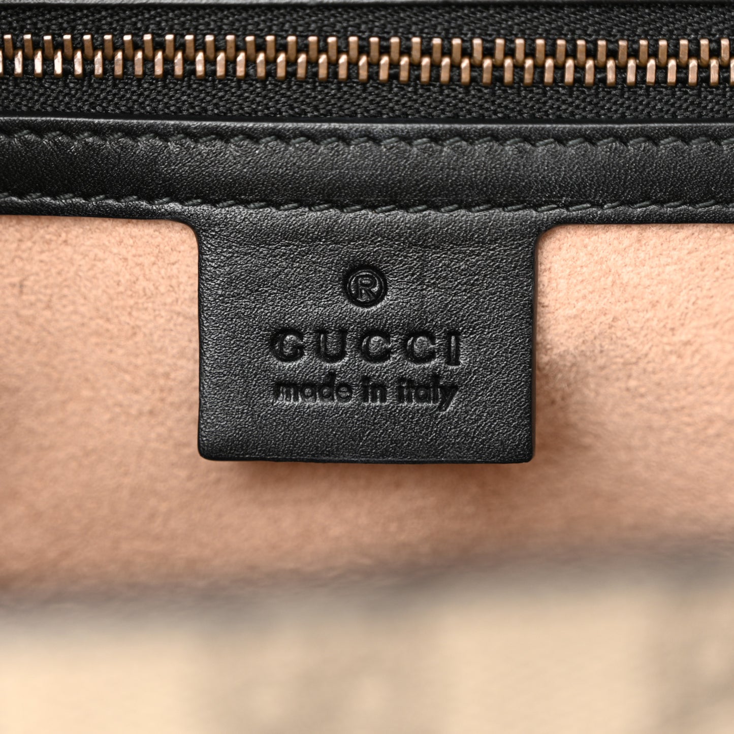 GG Supreme Monogram Small Osiride Top Handle Bag Black Gold