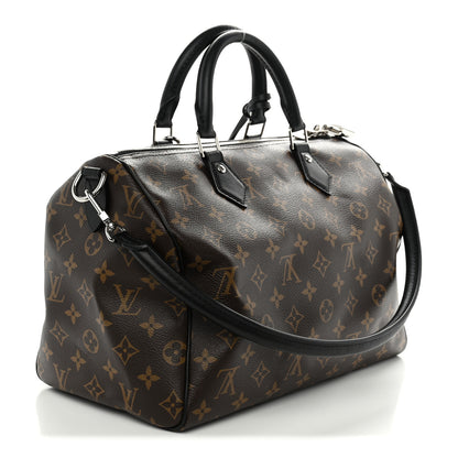 Louis Vuitton Monogram Speedy Soft 30 Dark 3 of 10