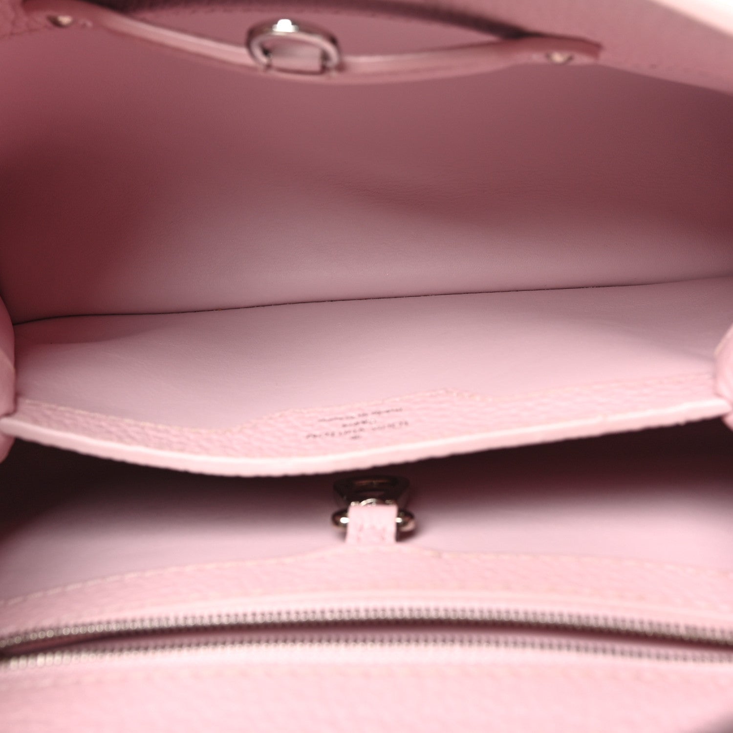 Louis Vuitton Taurillon Mechanical Flowers Capucines BB Magnolia 5 of 10