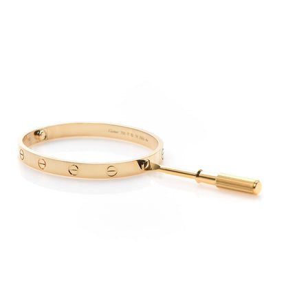 Cartier 18K Yellow Gold LOVE Bracelet 17 5 of 7