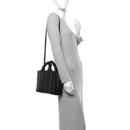 Chloe Calfskin Small Woody Tote Black 2 of 11
