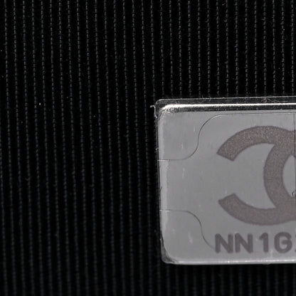 Chanel Glossy Calfskin Quilted Medium Chanel 19 Flap White Black 7 of 10