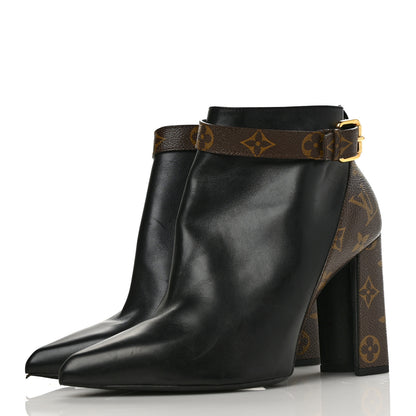 Louis Vuitton Calfskin Monogram Matchmake Low Boots 40 3 of 9
