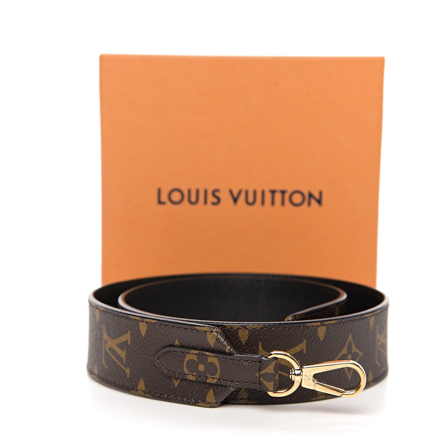Monogram Bandouliere Shoulder Strap Black