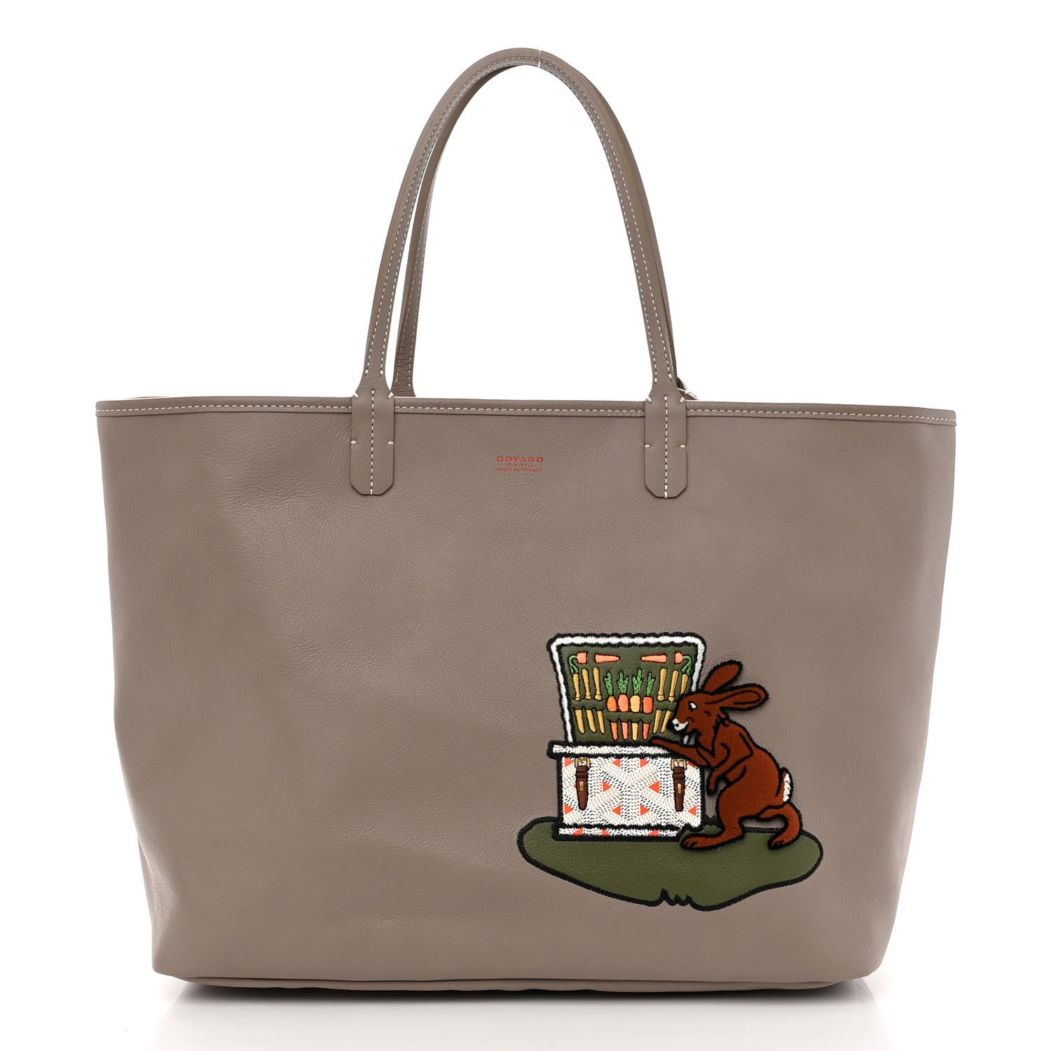 Goyard Goyardine Reversible Bunny Anjou GM Grey 4 of 16