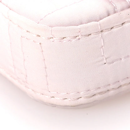 Fendi Nylon Nappa FF Embroidered Nano Baguette Maxi Handle Charm Light Pink 10 of 11