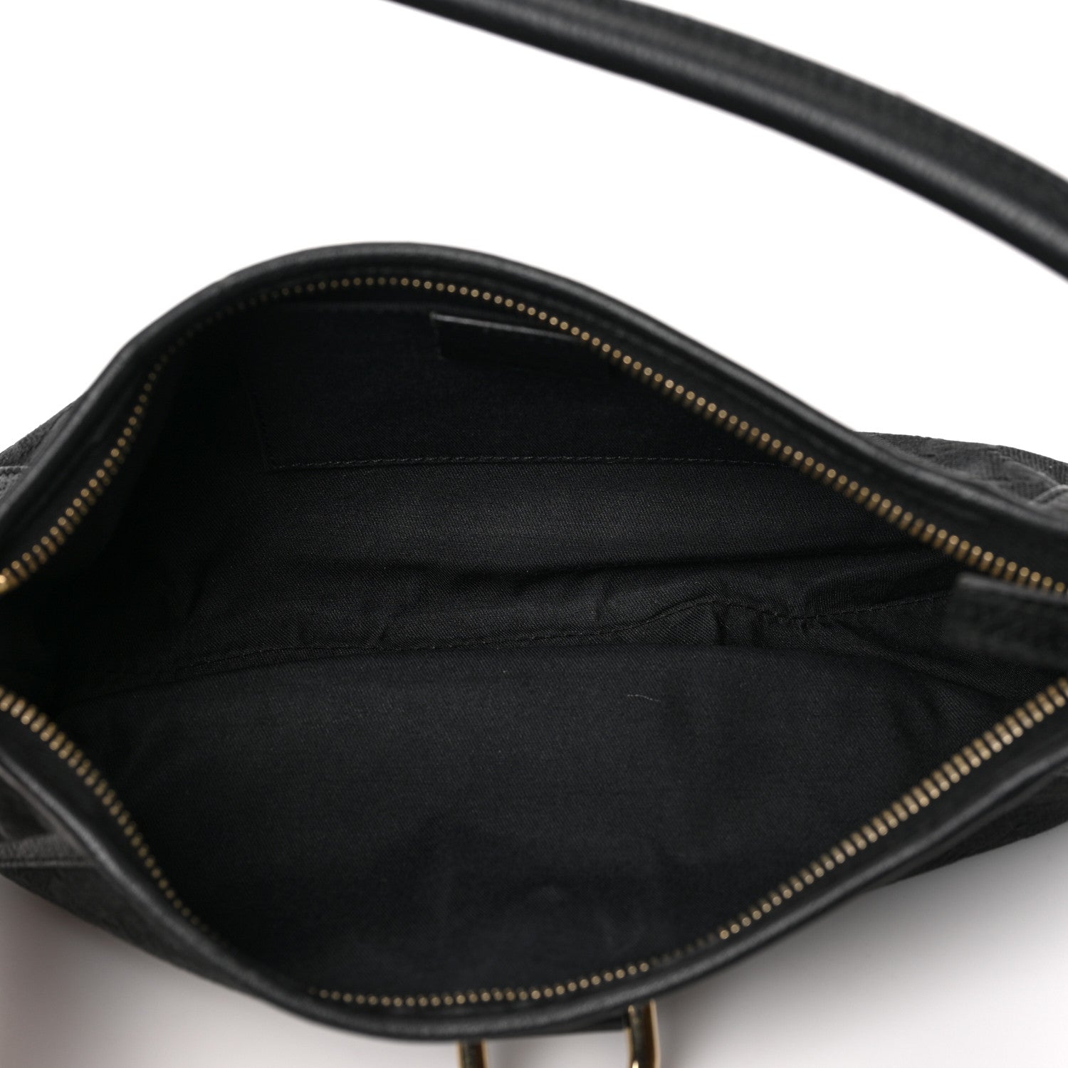 Gucci Monogram D Ring Abbey Pochette Black 5 of 9