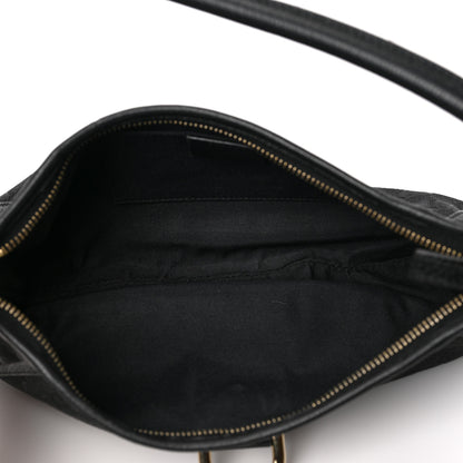 Gucci Monogram D Ring Abbey Pochette Black 5 of 9