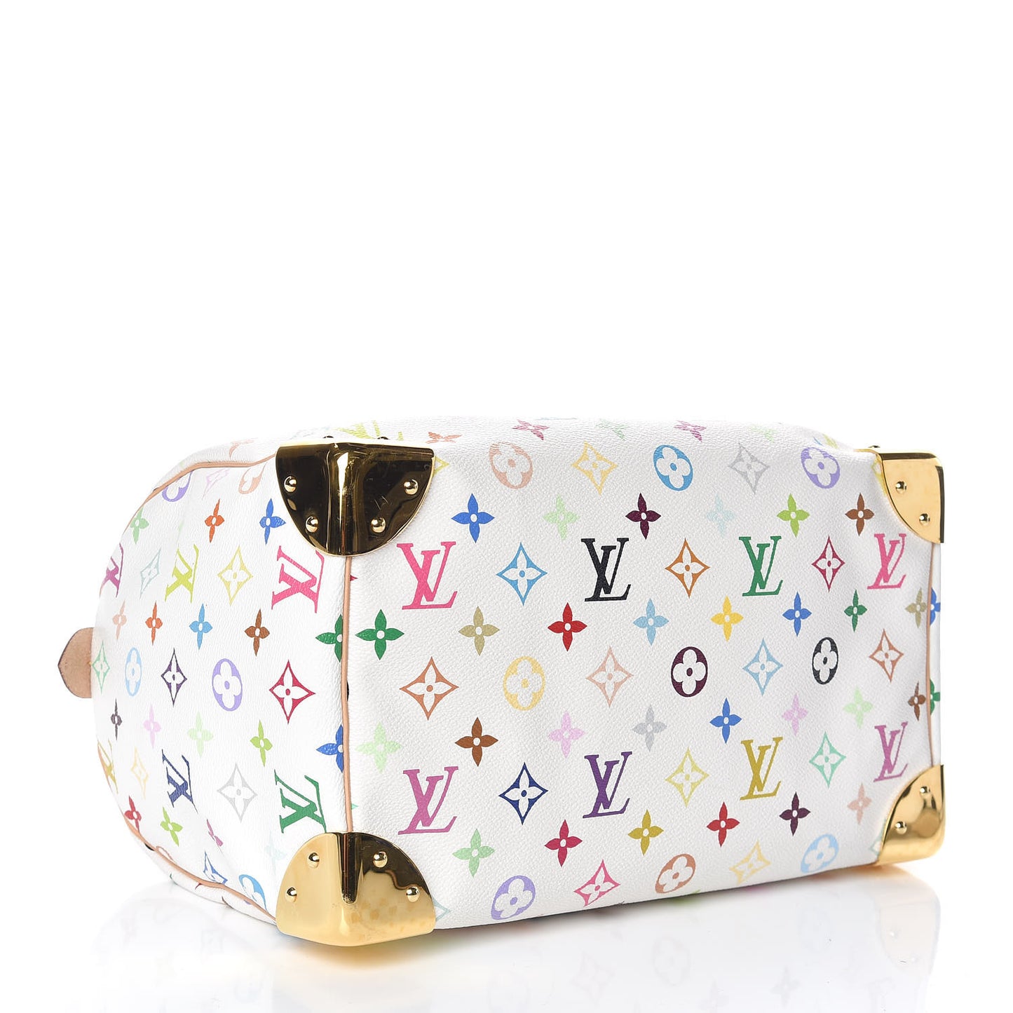 Monogram Multicolor Speedy 30 White