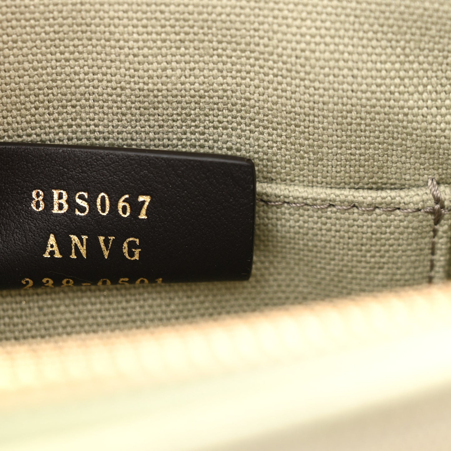 Canvas Vitello King Plexiglass Logo Embroidered Mini By The Way Top Handle Boston Bag Green Tea