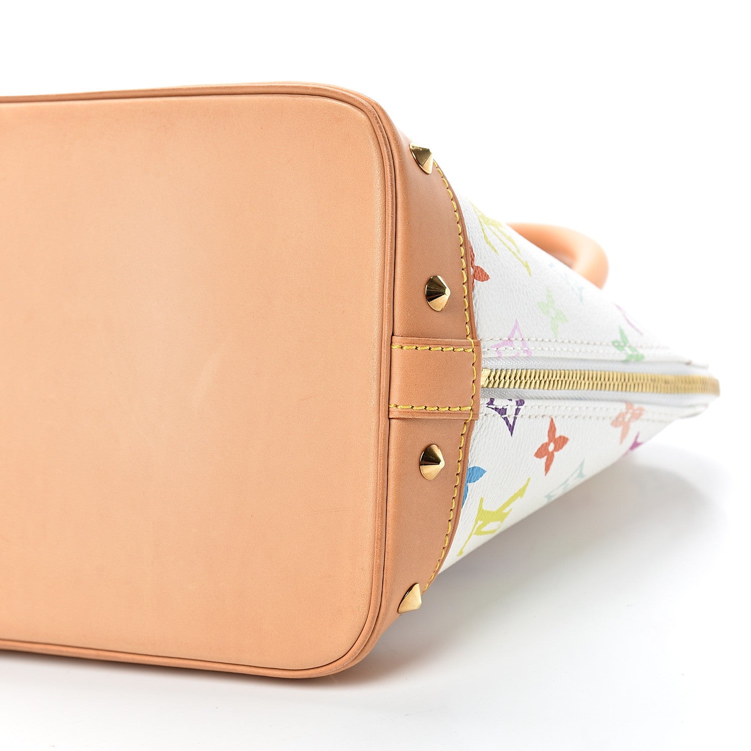 Louis Vuitton Monogram Multicolor Alma White 9 of 13