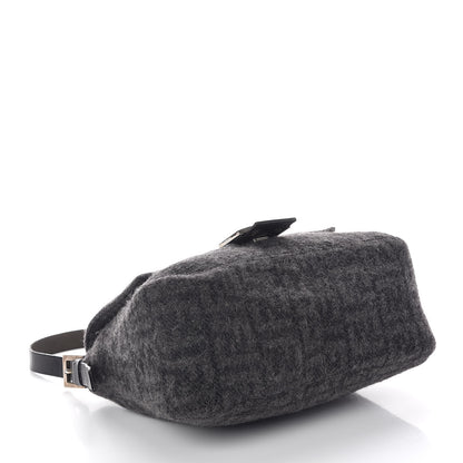 Fendi Wool Zucca Mama Baguette Grey 4 of 8