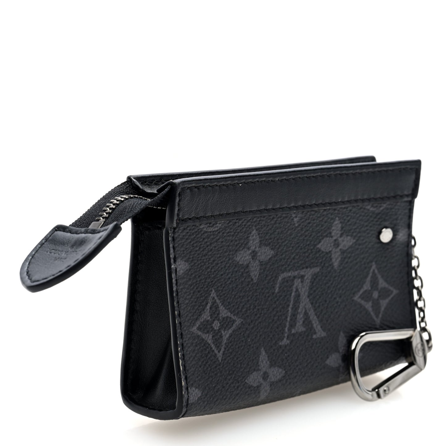 Monogram Eclipse Key Pouch Voyage