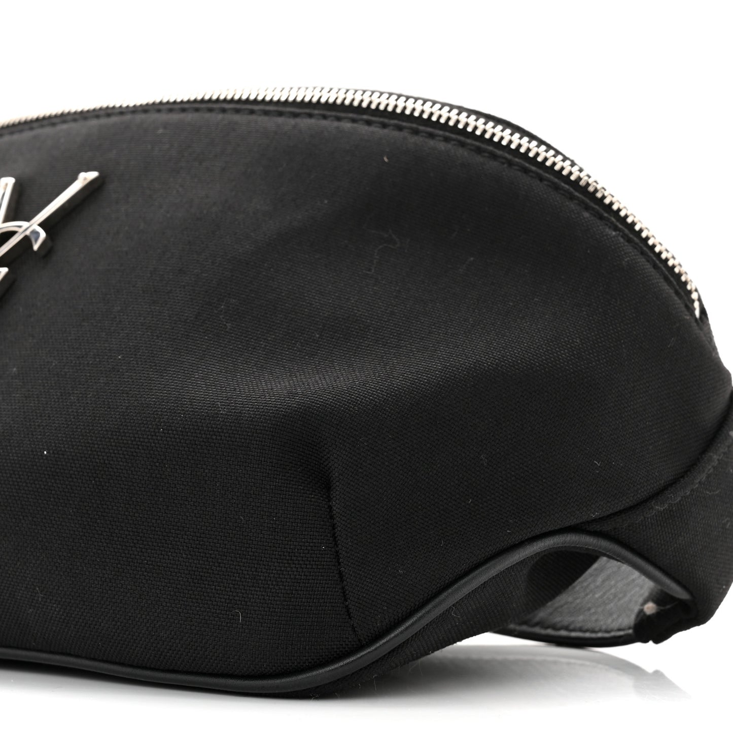 Canvas Monogram Belt Bag Black