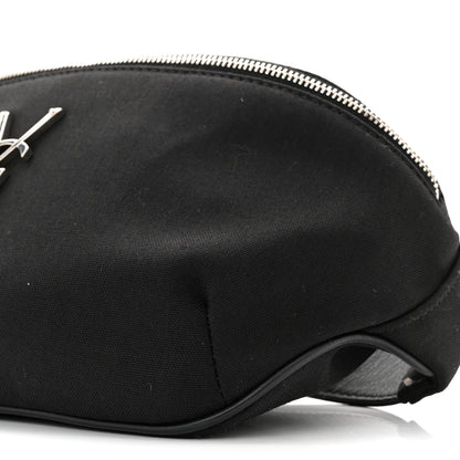Saint Laurent Canvas Monogram Belt Bag Black 9 of 10