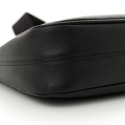 Prada Saffiano Lux Re-Edition 2005 Shoulder Bag Black 9 of 13