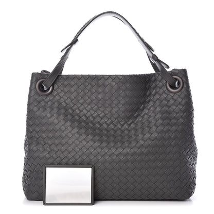 Bottega Veneta Nappa Intrecciato Garda Bag Grey 1 of 10