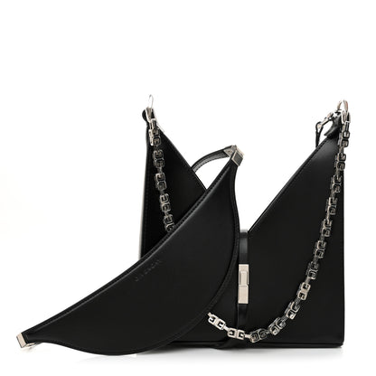 Givenchy Box Calfskin Mini Cut Out Shoulder Bag Black 1 of 10