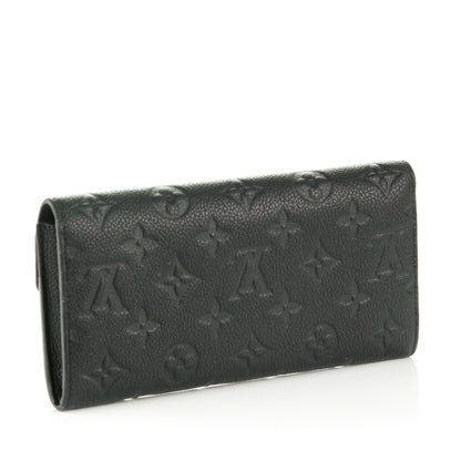 Louis Vuitton Empreinte Curieuse Wallet Black 3 of 8