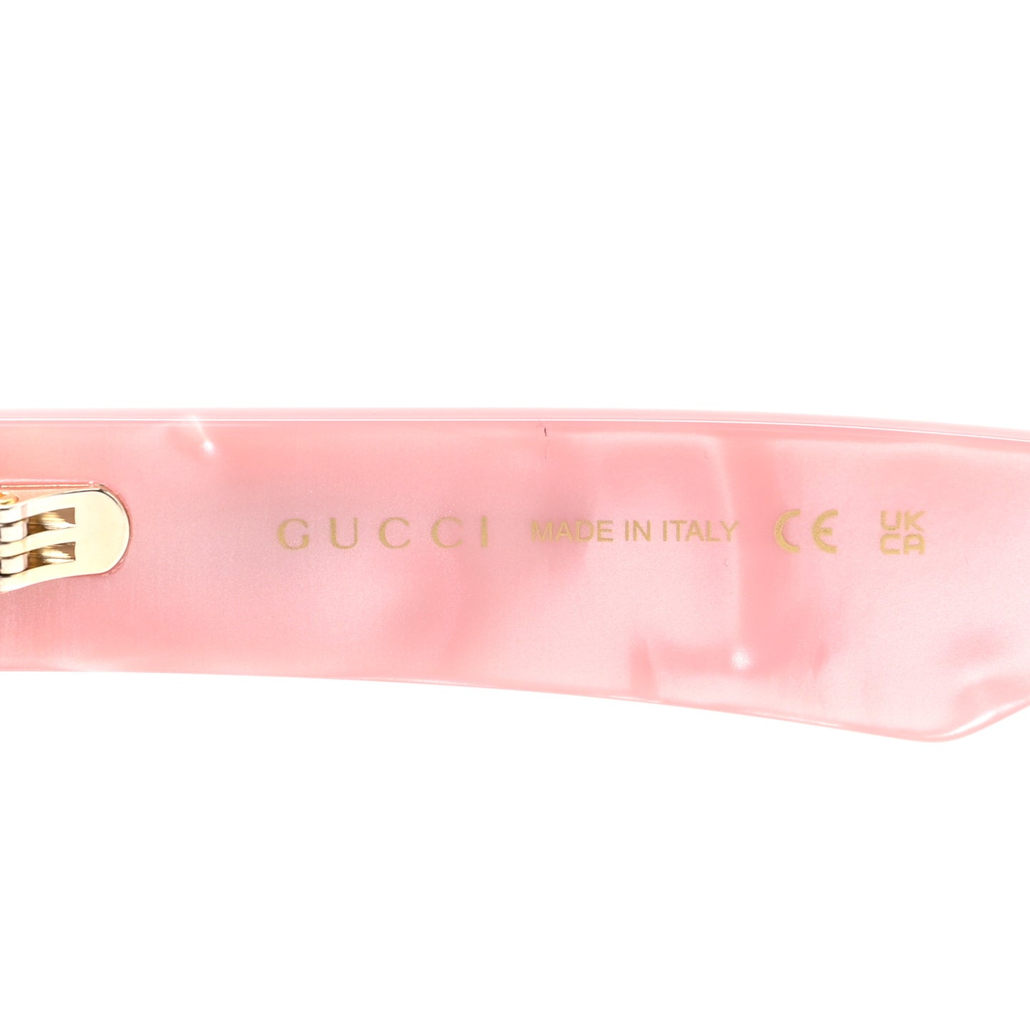 Rectangle 52mm Frame Sunglasses GG0998/S Black Pink