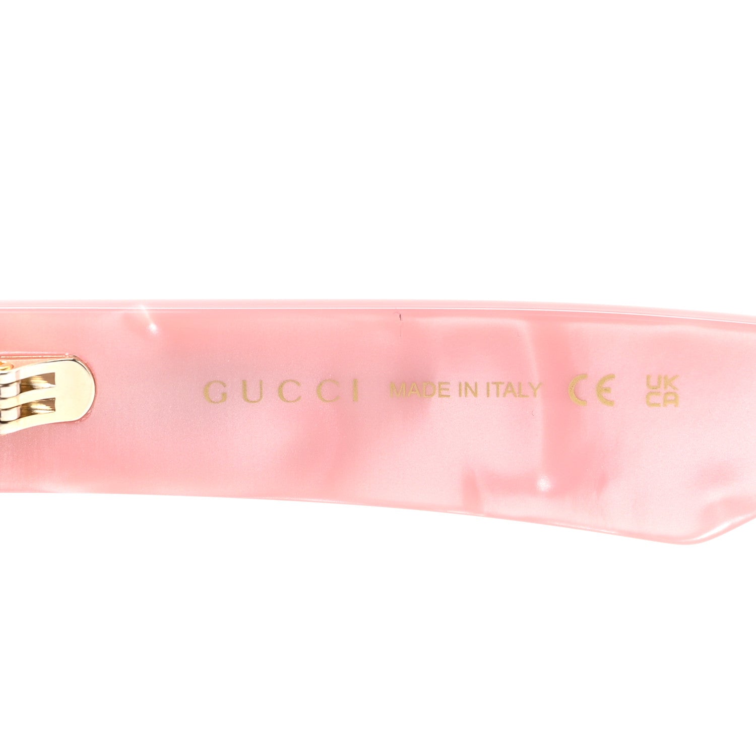 Gucci Rectangle 52mm Frame Sunglasses GG0998/S Black Pink 5 of 6