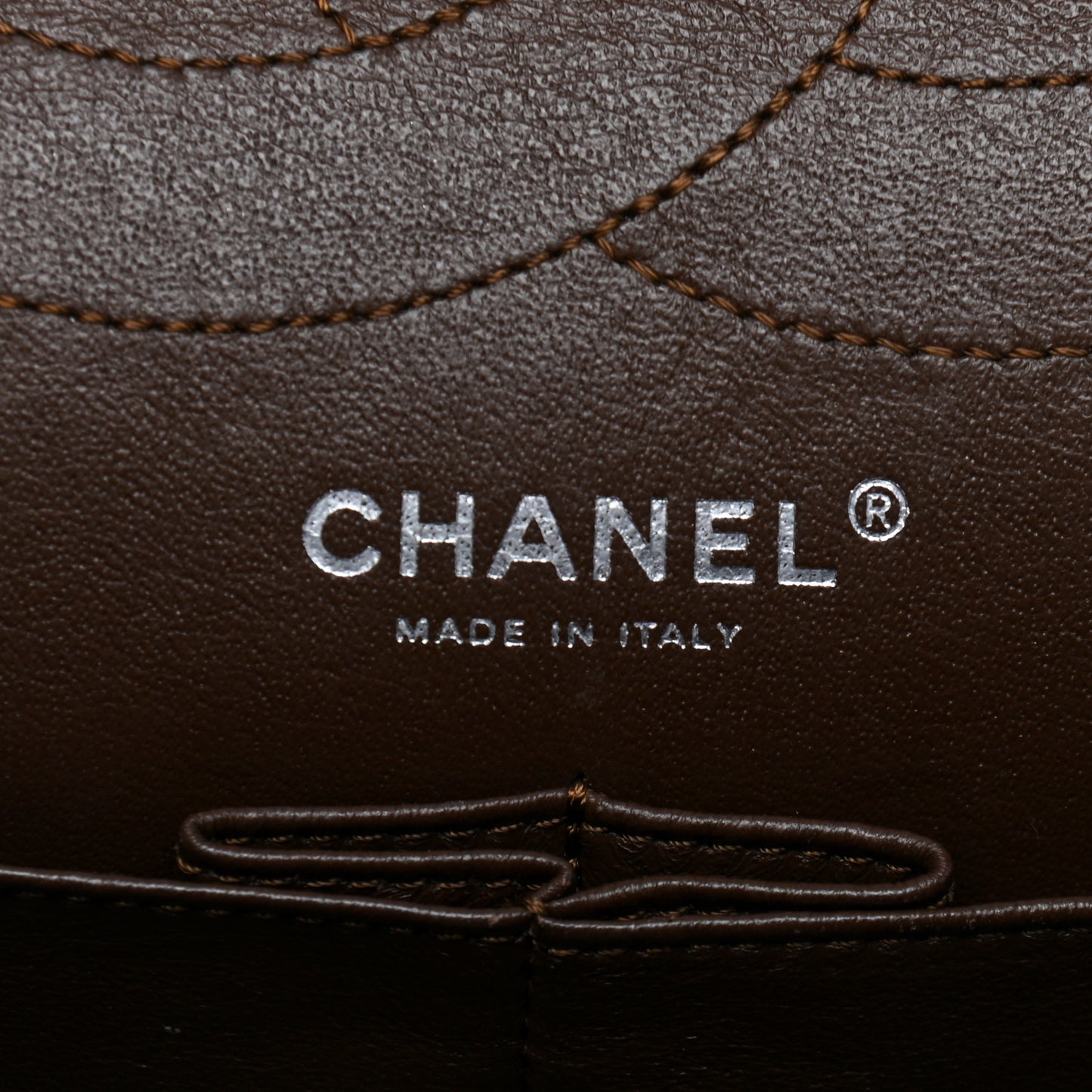 Metallic Aged Calfskin Quilted 2.55 Reissue 227 Flap Bronze